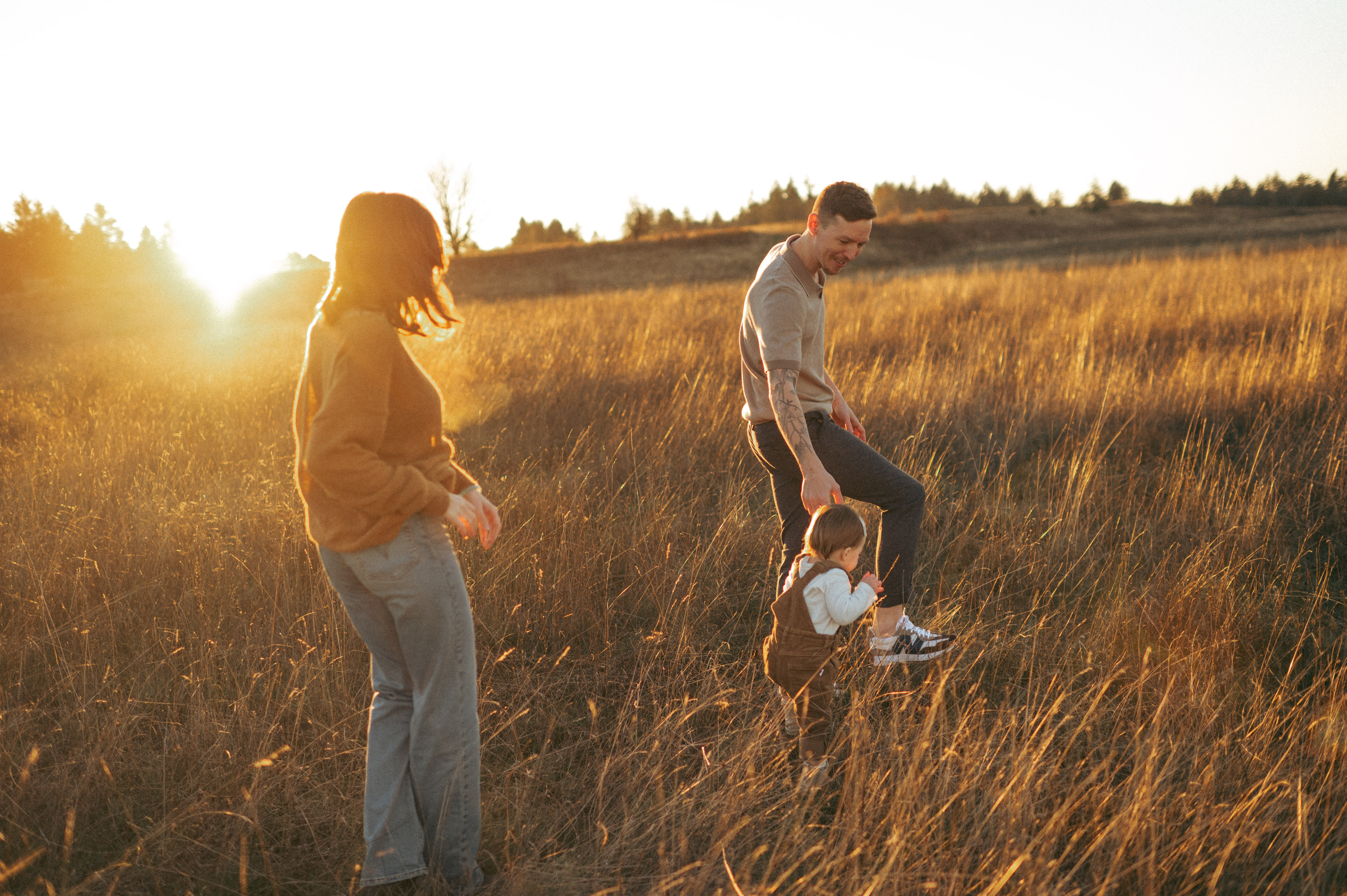 Steven with his family