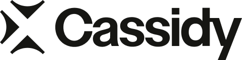 Cassidy AI logo, reversed