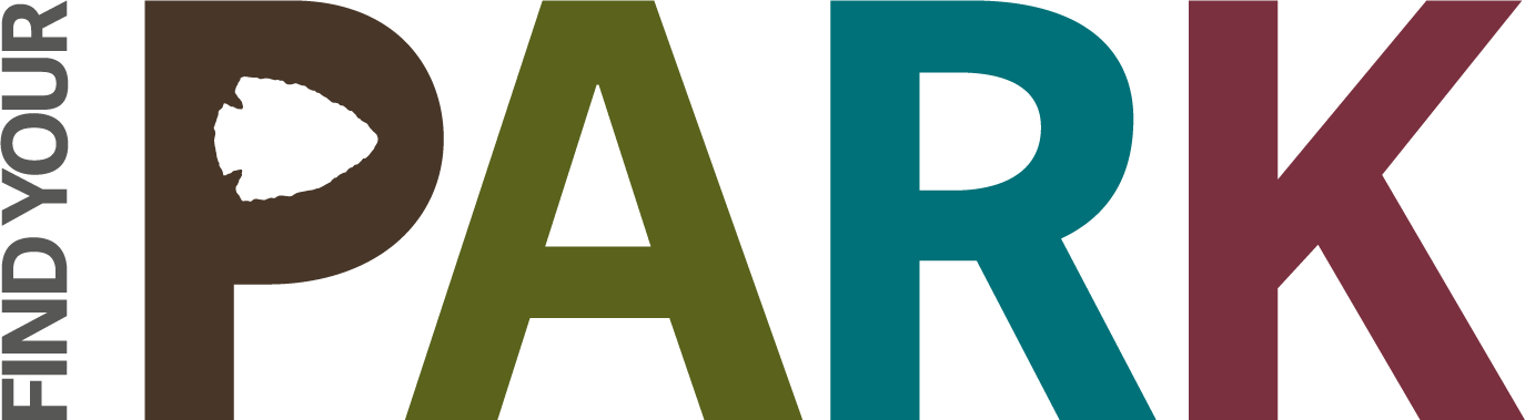 Find Your Park campaign logo, reduced mark