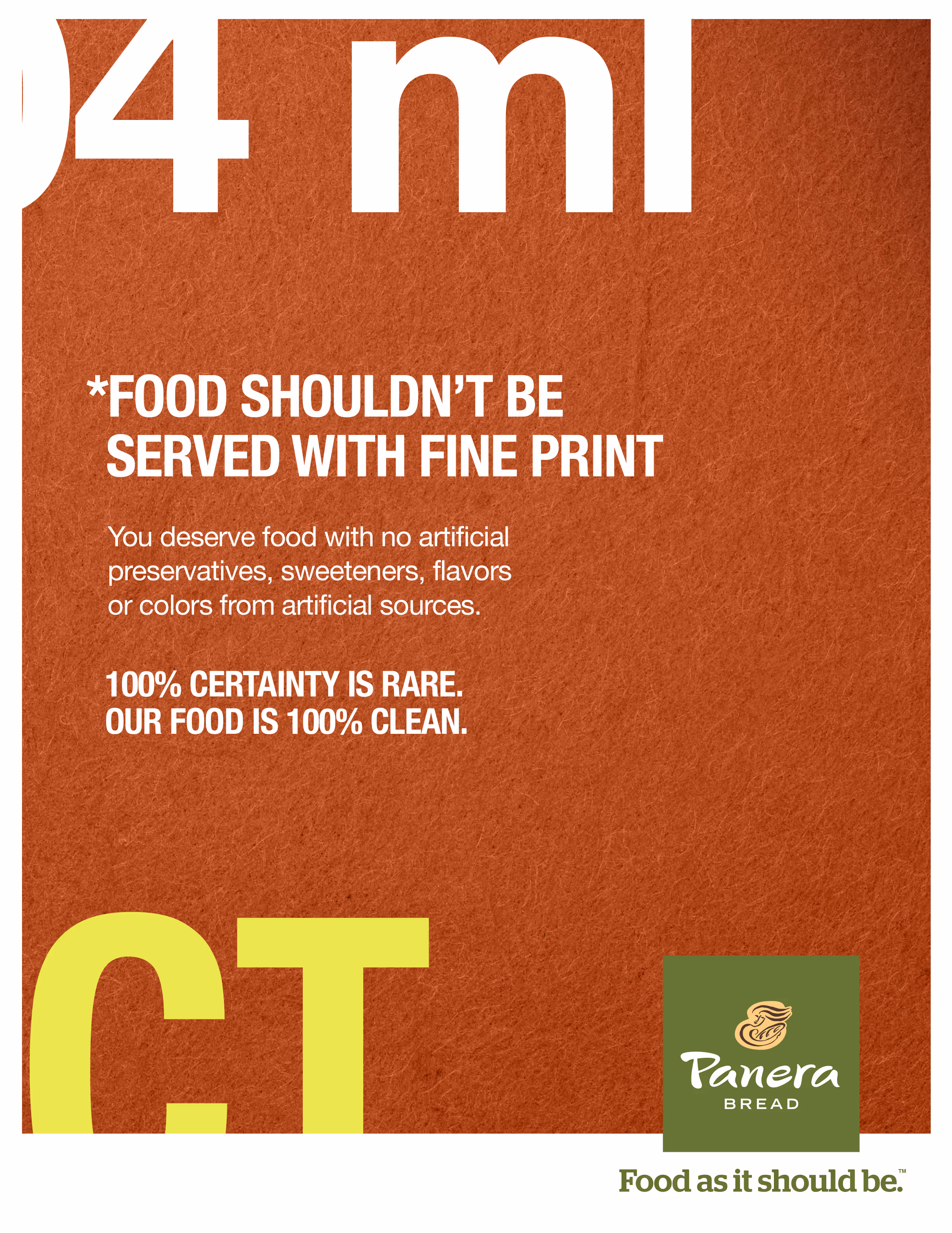 Panera asterisk poster