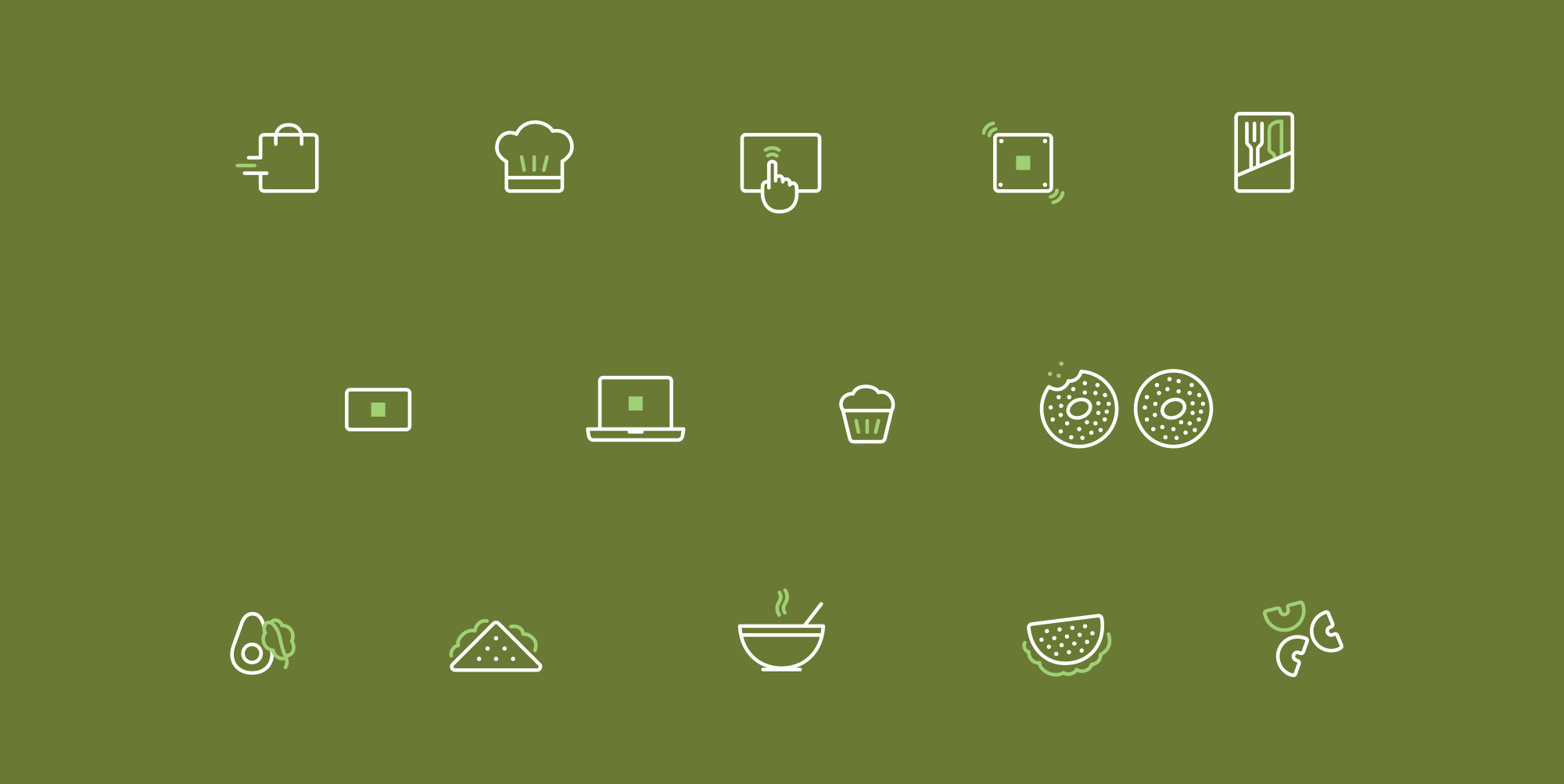 Panera unified icon system