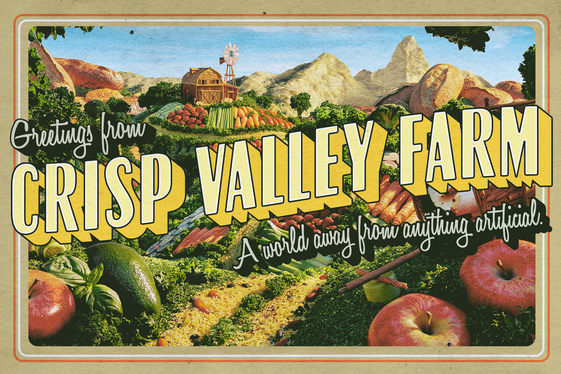 Panera World postcard, animated, 1