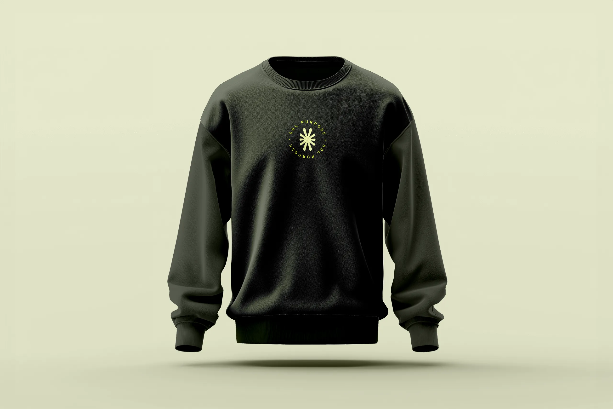 Sol Purpose sweatshirt mockup