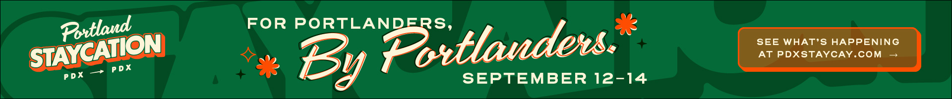 Portland Staycation Willamette Week super adhesion banner ad