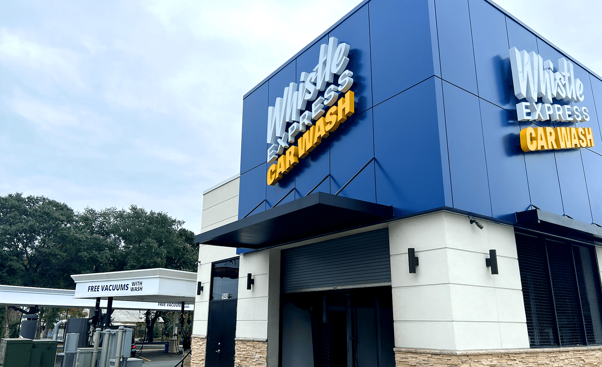 Whistle Express exterior signage